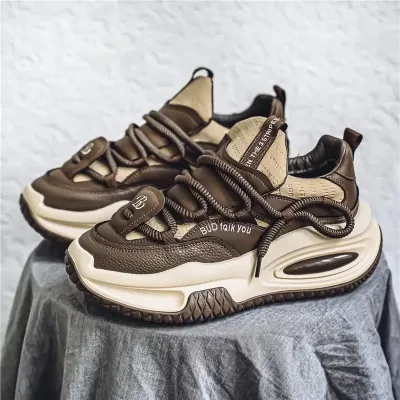  Wear-resistant Thick-soled Height-increasing Sports Shoes